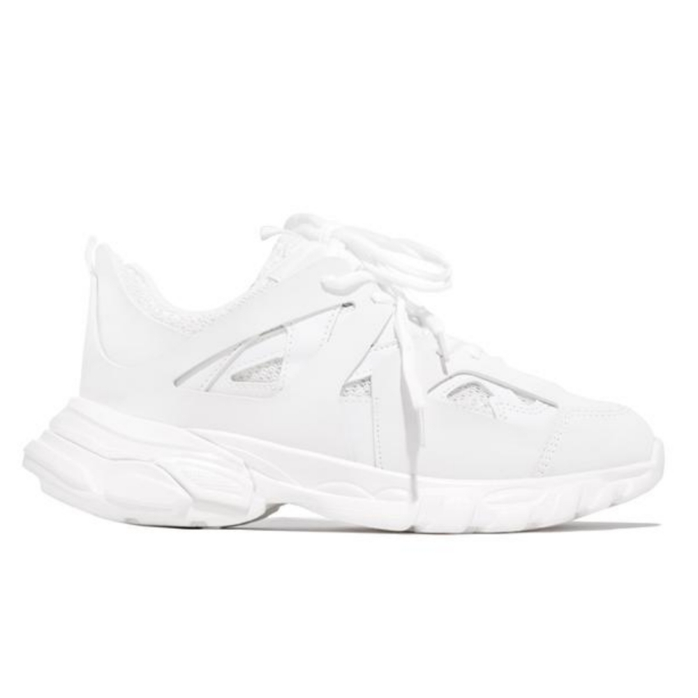 𝙉𝙀𝙒 𝙄𝙉🖤Cool Muse Platform Sneaker -  WHITE - Picture 2 of 8